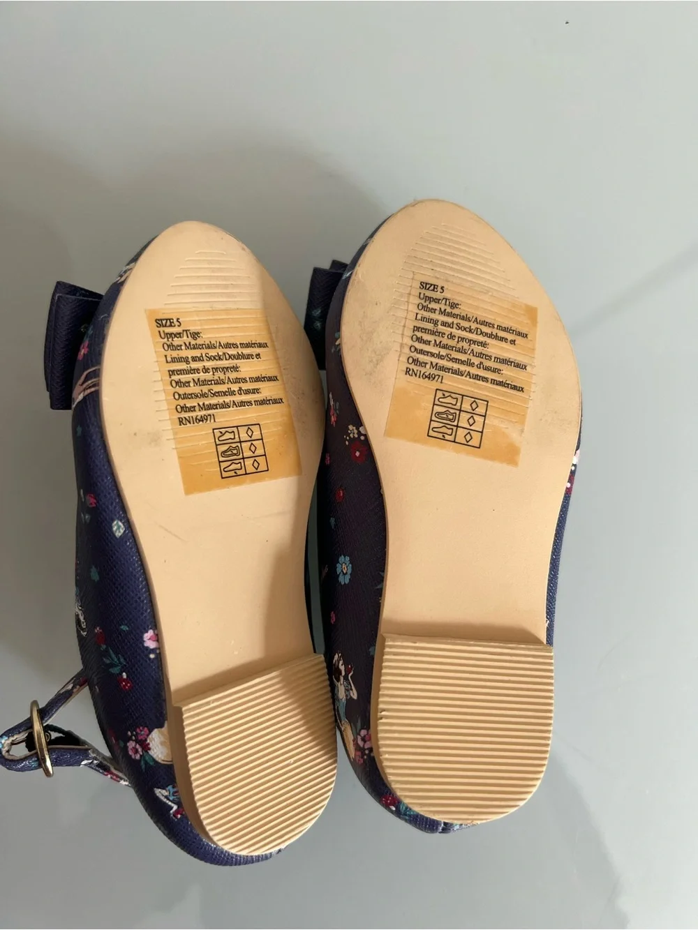 JANIE & JACK x Disney Snow White Mary Jane Shoes, 5 Toddler